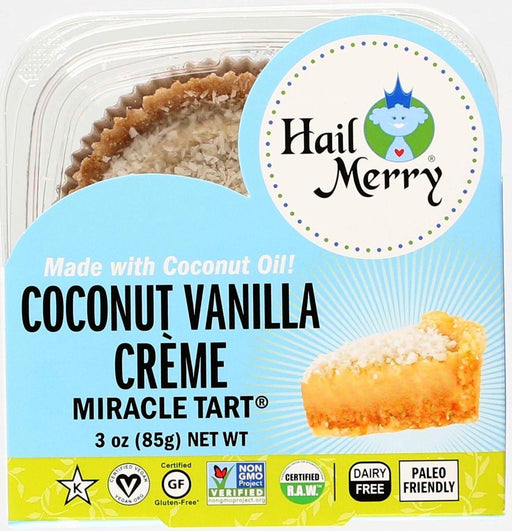 Hail Merry: Coconut Vanilla Cream Miracle Tart, 3 Oz