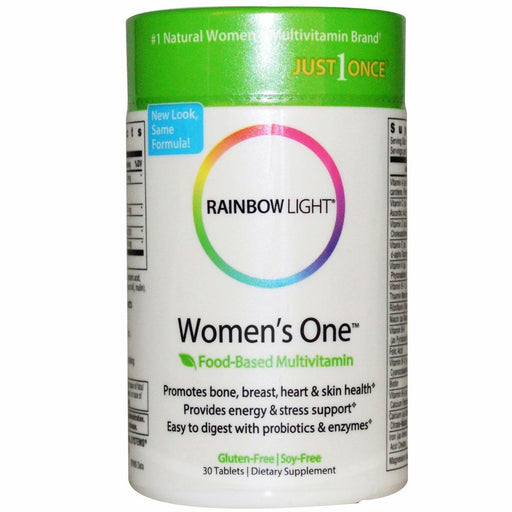 Rainbow Light: Just Once Women's One Food-based Multivitamin, 30 Tablets