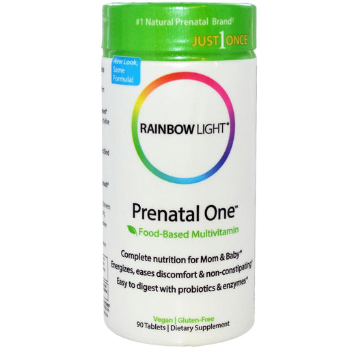 Rainbow Light: Just Once Prenatal One Food-based Multivitamin, 90 Tablets