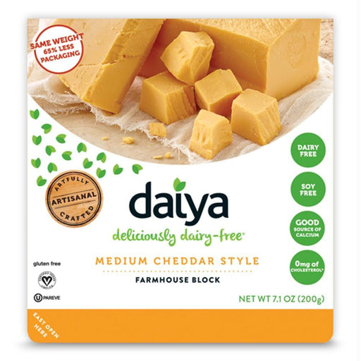 Daiya: Dairy-free Cheddar Style Wedge, 7.1 Oz