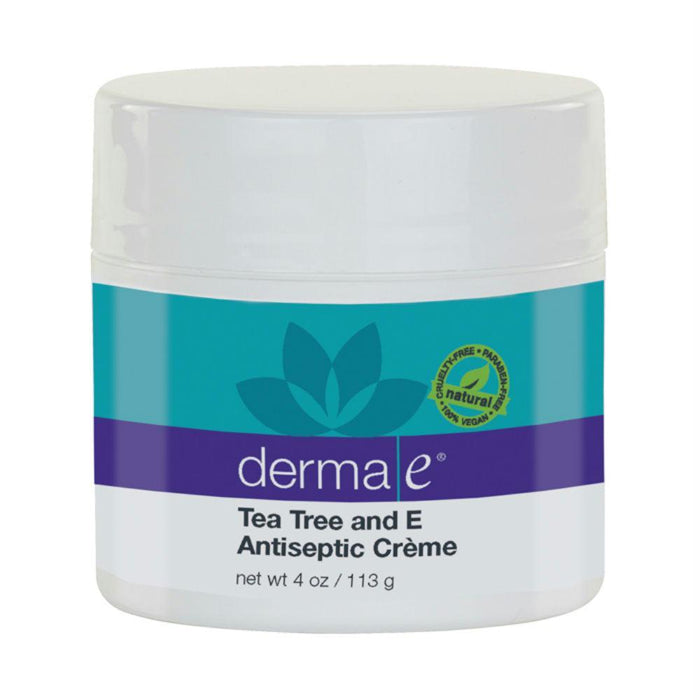 Derma E: Tea Tree And E Antiseptic Creme, 4 Oz