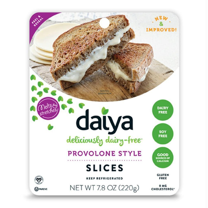 Daiya: Deliciously Dairy Free Provolone Style Slices, 7.8 Oz