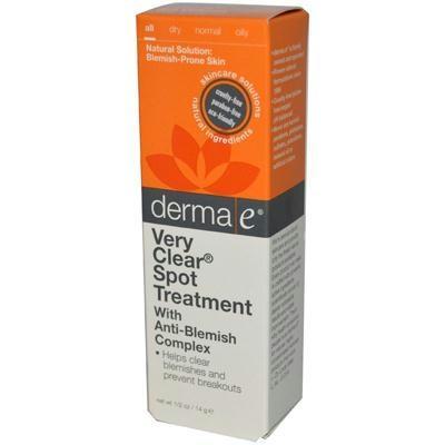 Derma E: Very Clear Spot Treatment Anti-blemish Complex, .5 Oz