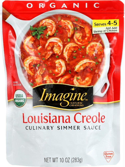 Imagine: Culinary Simmer Sauce Organic Louisiana Creole, 10 Oz