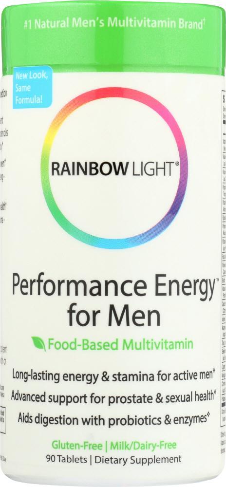 Rainbow Light: Performance Eenergy Multivitamin Men, 90 Tb