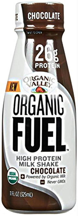 Organic Valley: Organic Fuel Chocolate High Protein Milk Shake, 11 Oz