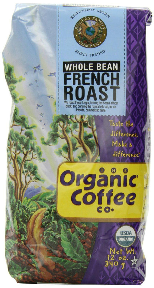 Organic Coffee Co.: French Roast Whole Bean Coffee, 12 Oz