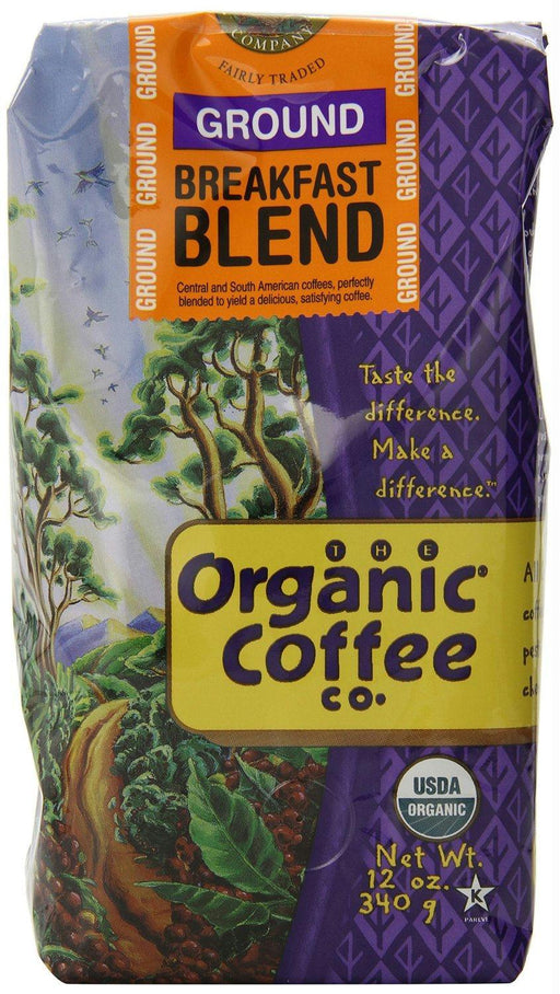 Organic Coffee Co.: Ground Coffee Breakfast Blend, 12 Oz