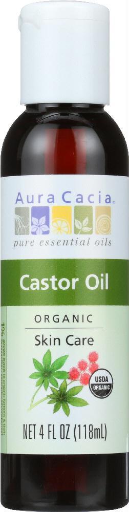 Aura Cacia: Organic Castor Oil, 4 Oz