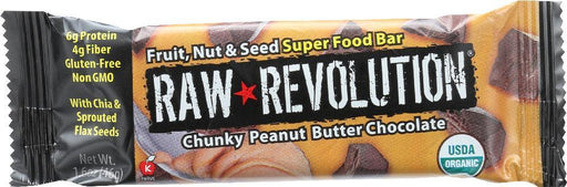 Raw Revolution: Super Food Bar Chunky Peanut Butter Chocolate, 1.6 Oz