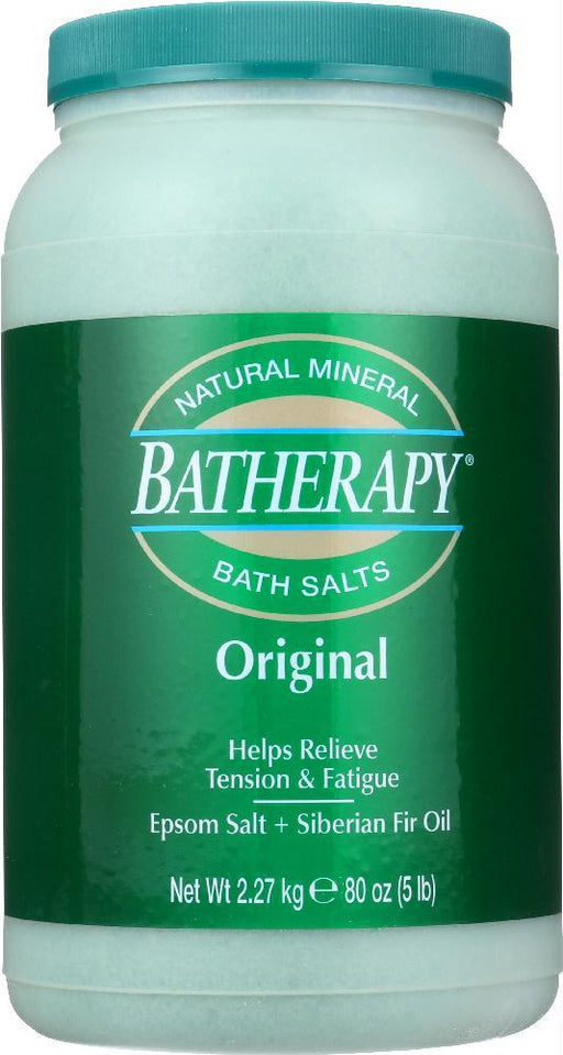 Queen Helene: Batherapy Natural Mineral Bath Salts Original, 5 Lb