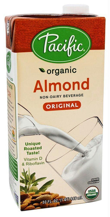 Pacific Foods: Organic Almond Non-dairy Beverage Original, 32 Oz