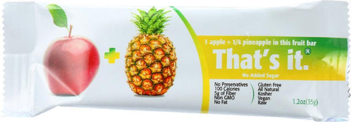 Thats It: Fruit Bar Apple Pineapple (1.200 Oz)