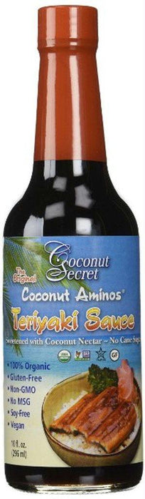 Coconut Secret: Coconut Aminos Teriyaki Sauce, 10 Oz