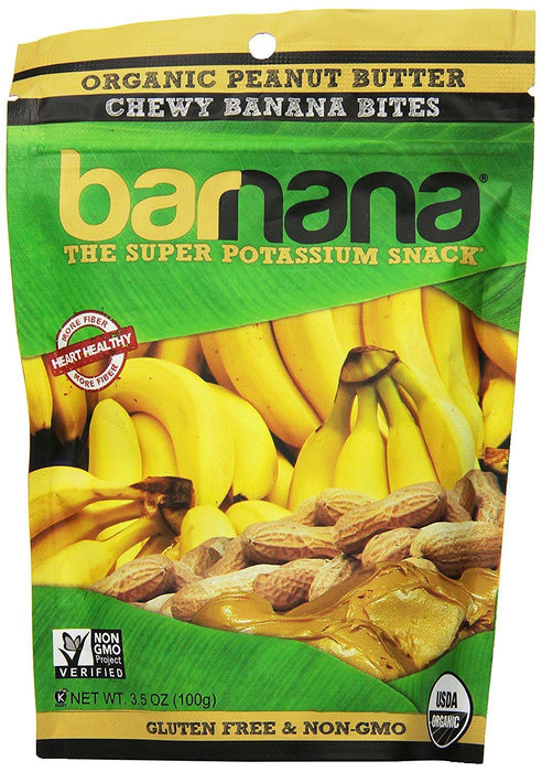 Barnana: Organic Peanut Butter Chewy Banana Bites, 3.5 Oz