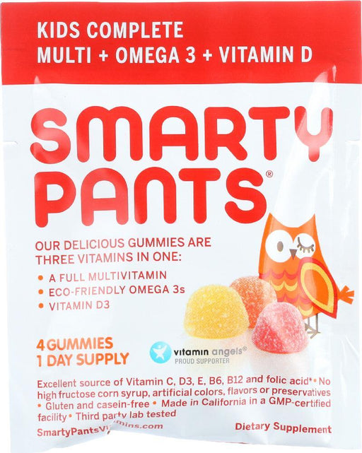 Smartypants: Kids Complete Multi + Omega 3 + Vitamin D Gummies