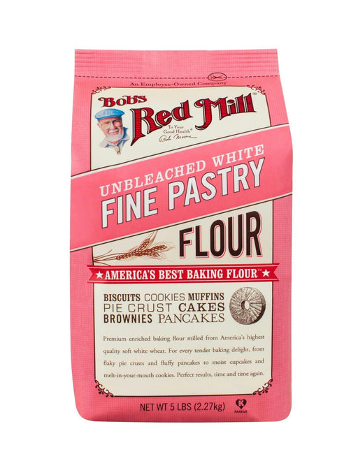 Bob's Red Mill: Unbleached White Fine Pastry Flour, 5 Lb