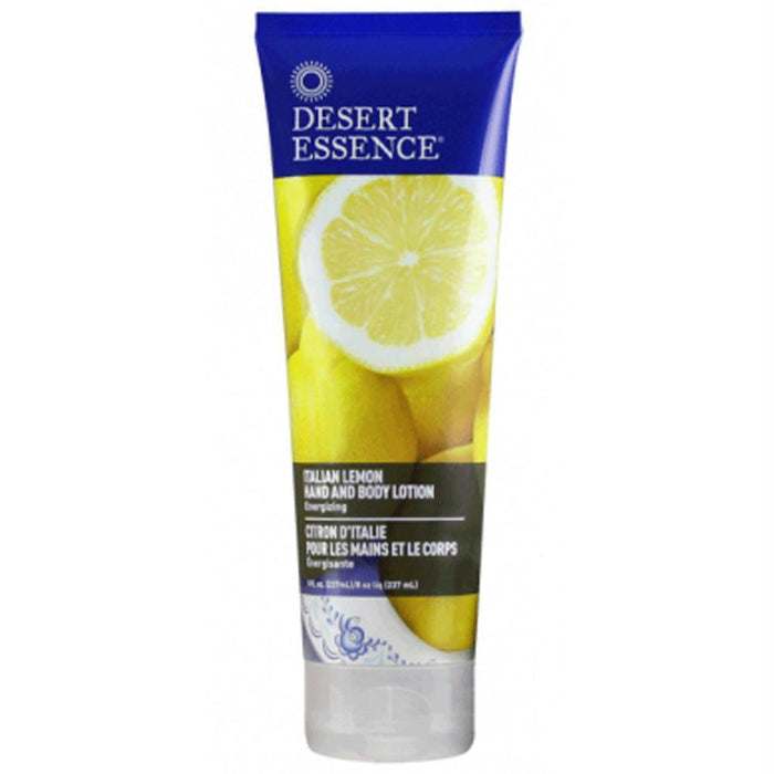 Desert Essence: Hand And Body Lotion Italian Lemon, 8 Oz