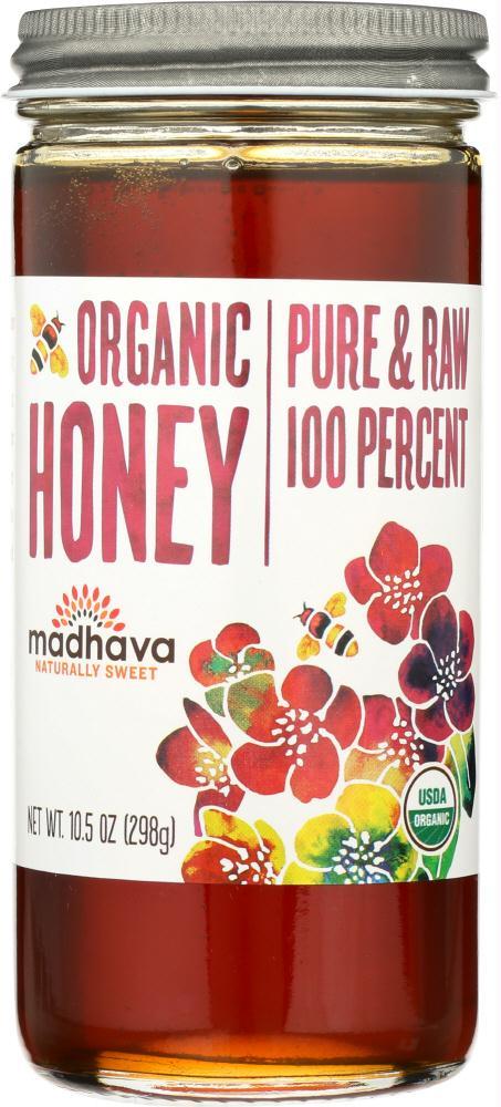 Madhava Honey: Organic Raw Honey 12 Count, 10.5 Oz