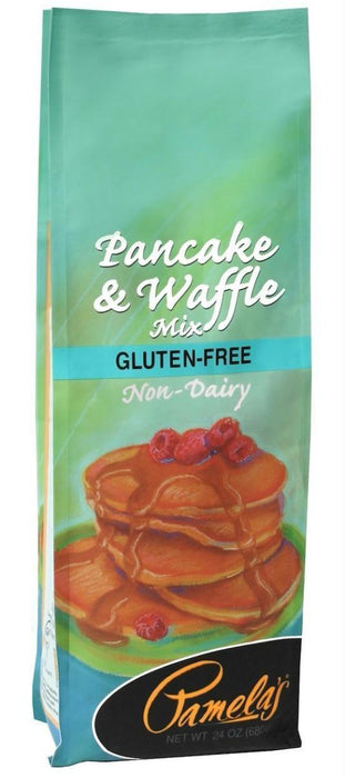 Pamelas: Pancake And Waffle Mix Non-dairy 24 Oz