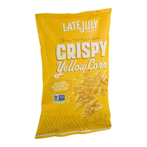 Late July Snacks: Clasico Tortilla Chips Crispy Yellow Corn, 5.5 Oz