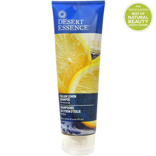 Desert Essence: Italian Lemon Shampoo Revitalizing, 8 Oz