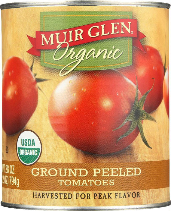 Muir Glen: Organic Ground Peeled Tomatoes, 28 Oz