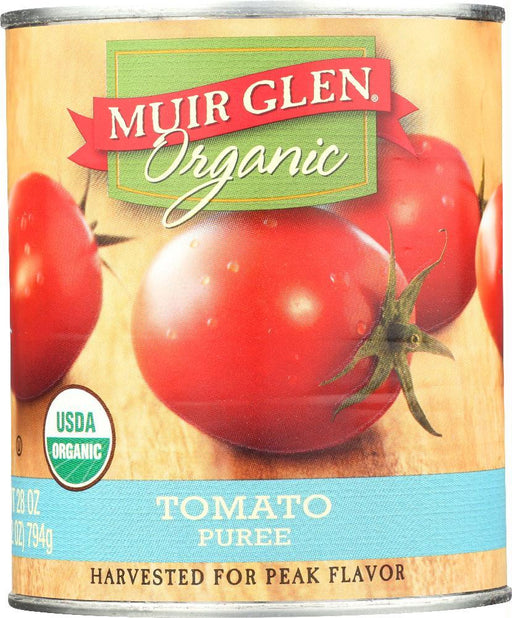 Muir Glen: Organic Tomato Puree, 28 Oz