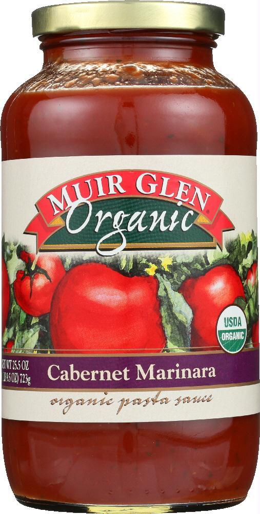 Muir Glen: Organic Pasta Sauce Cabernet Marinara, 25.5 Oz