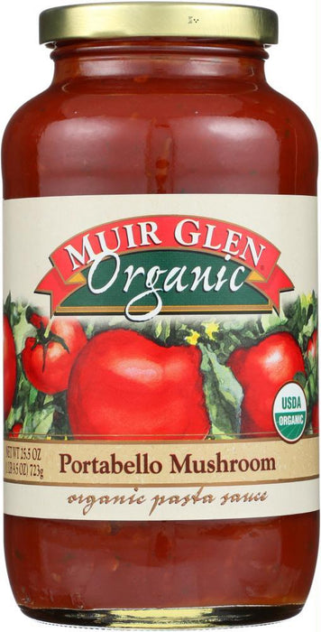 Muir Glen: Organic Pasta Sauce Portabello Mushroom, 25.5 Oz