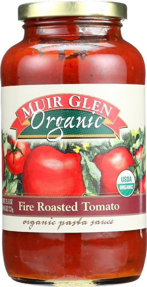 Muir Glen: Organic Pasta Sauce Fire Roasted Tomato, 25.5 Oz