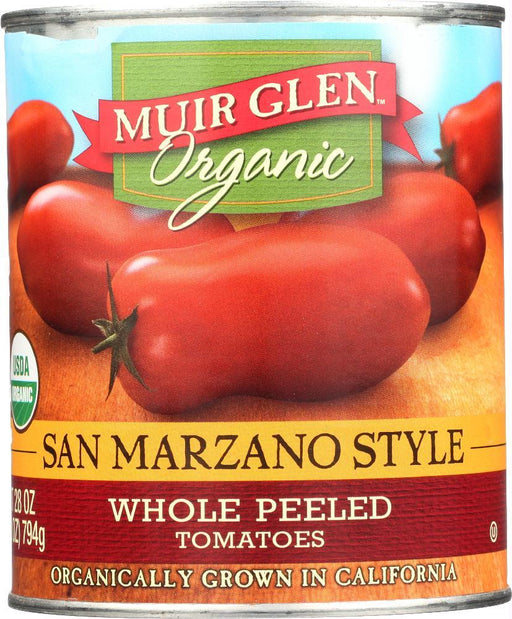 Muir Glen: Organic Whole Peeled Plum Tomatoes, 28 Oz