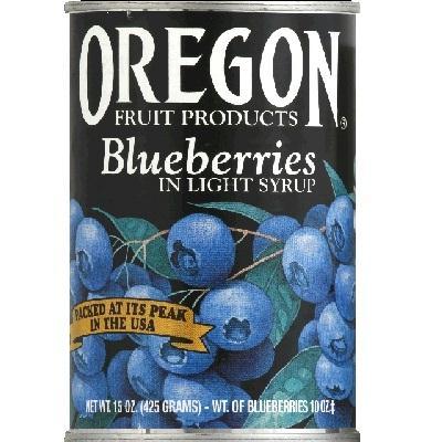 Oregon: Blueberries In Light Syrup, 15 Oz