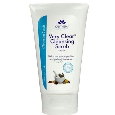 Derma E: Very Clear Acne Scrub 2% Salicylic Acid Acne Medication, 4 Oz