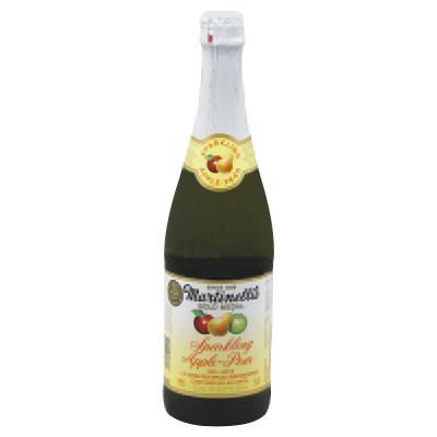 Martinelli: Gold Medal 100% Sparkling Apple-pear Juice, 25.4 Oz