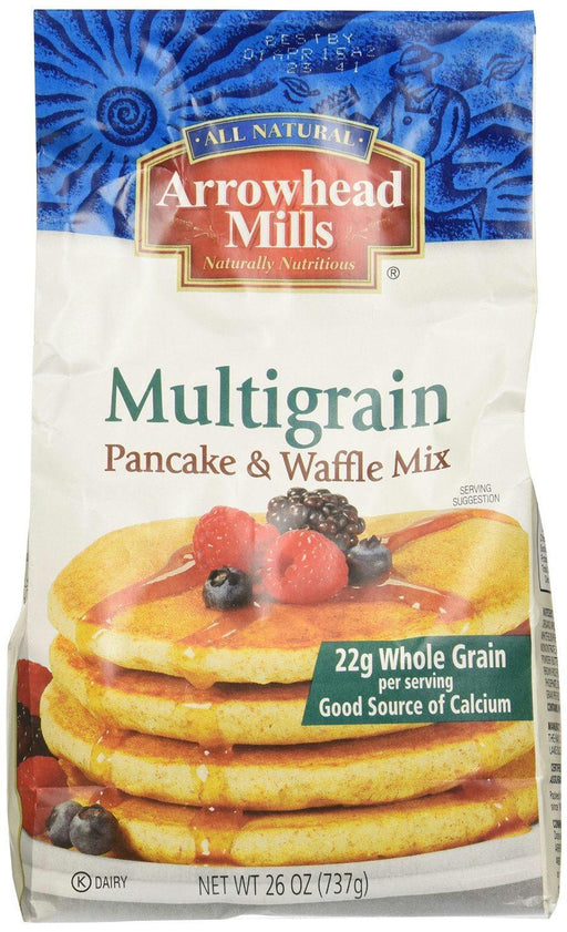 Arrowhead Mills: Multigrain Pancake And Waffle Mix, 26 Oz