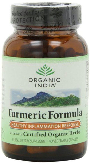 Organic India: Turmeric Formula, 90 Veggie Caps