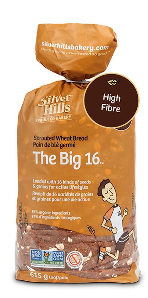 Silver Hills: Sprouted Wheat Bread The Big 16, 22 Oz