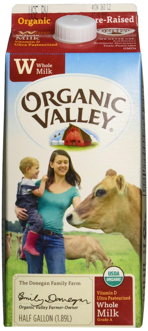 Organic Valley: Organic Whole Milk, 64 Oz