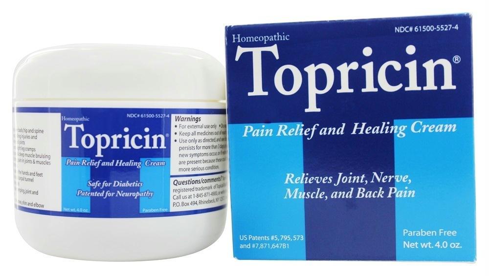 Topricin: Pain Relief And Healing Cream, 4 Oz