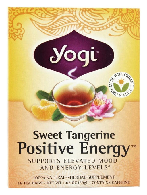 Yogi Teas: Positive Energy Sweet Tangerine, 16 Tea Bags