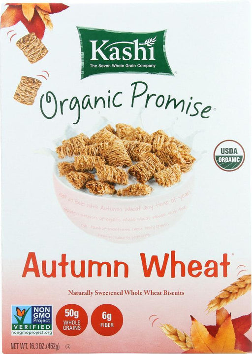 Kashi: Organic Whole Wheat Biscuit Cereal Autumn Wheat, 16.3 Oz