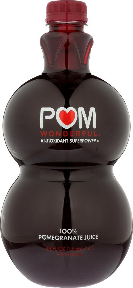 Pom Wonderful: Juice Pomegranate 100%, 48 Oz