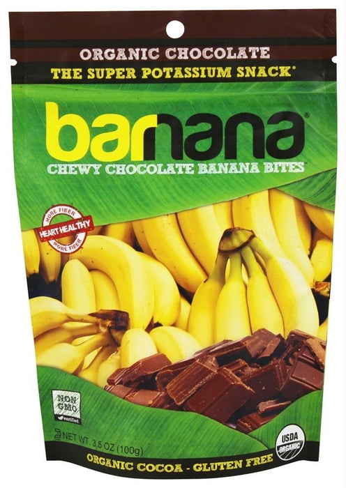 Barnana: Organic Chocolate Chewy Banana Bites, 3.5 Oz