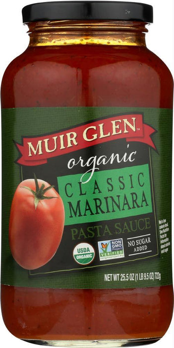 Muir Glen: Sauce Pasta Marinara Organic, 25.5 Oz