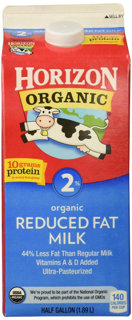 Horizon: Organic Milk 2% Reduced Fat, 64 Oz