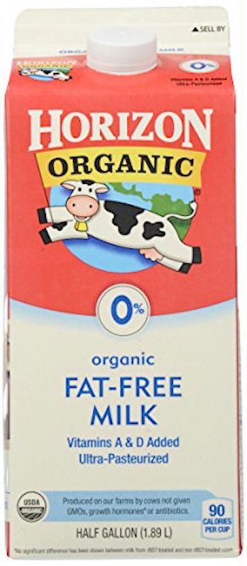 Horizon: Organic Milk Fat Free, 64 Oz