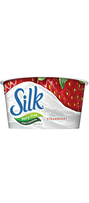 Silk: Yogurt Alternative Dairy-free Strawberry 5.3 Oz