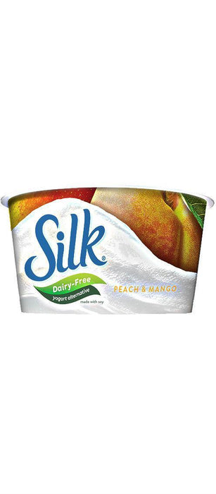 Silk: Yogurt Alternative Dairy-free Peach & Mango 5.3 Oz