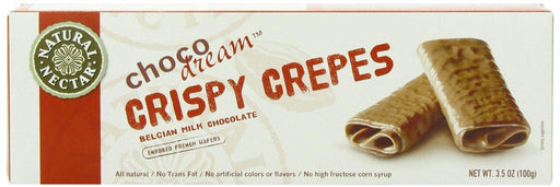 Natural Nectar: Crispy Crepes Belgium Milk Chocolate, 3.5 Oz